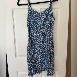 Old navy blue floral dress